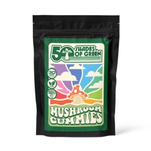50 Shades Of Green Bulk Mushroom Gummies - Mixed Fruit - 30ct