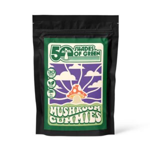 50 Shades Of Green Bulk Mushroom Gummies - Wild Berry - 30ct
