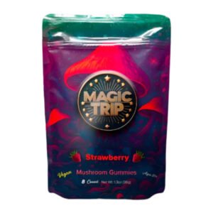 Magic Trip Strawberry Mushroom Gummies