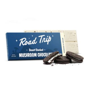 Road Trip Mushroom Chocolate Bar Cookies and Cream
