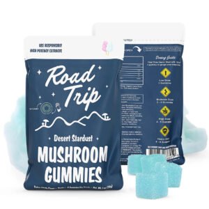 Road Trip Mushroom Gummies - Cotton Candy
