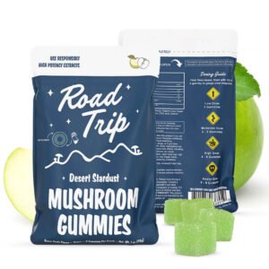 Road Trip Mushroom Gummies - Green Apple