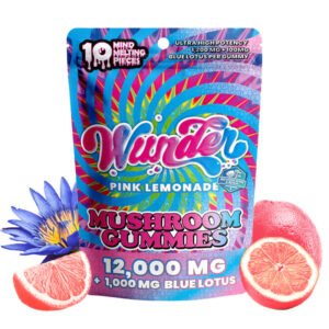 Wunder Mushroom Gummies - Pink Lemonade